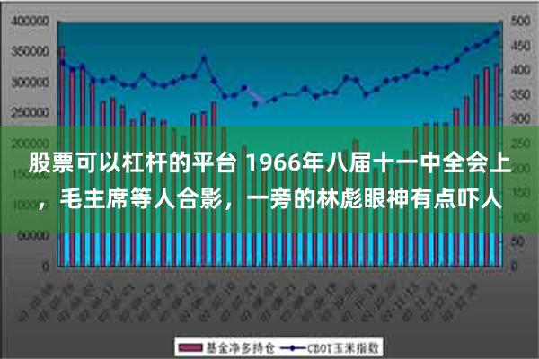 股票可以杠杆的平台 1966年八届十一中全会上，毛主席等人合影，一旁的林彪眼神有点吓人