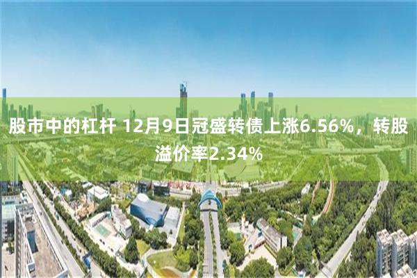 股市中的杠杆 12月9日冠盛转债上涨6.56%，转股溢价率2.34%