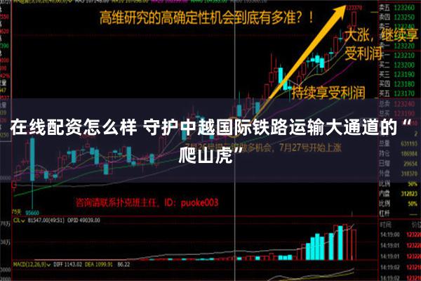 在线配资怎么样 守护中越国际铁路运输大通道的“爬山虎”